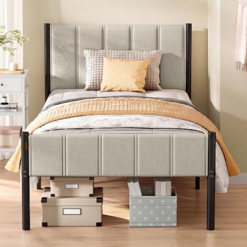 Single bed frame 190 cm - single,