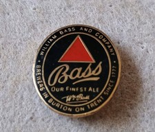 Bass Brewery Ale Badge Lapel Pin Breweriana Beer Promo Collectable Advertising