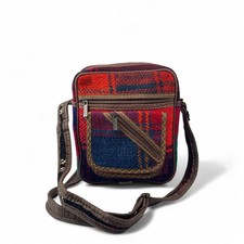 Crossbody Shoulder Bag Women Men Hippie Retro Carpet Woven Fabric Turkish Kilim