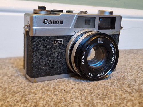 1971 canon canonet ql19 - canon,