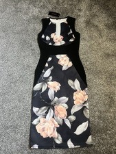 Floral Bodycon Dress Short