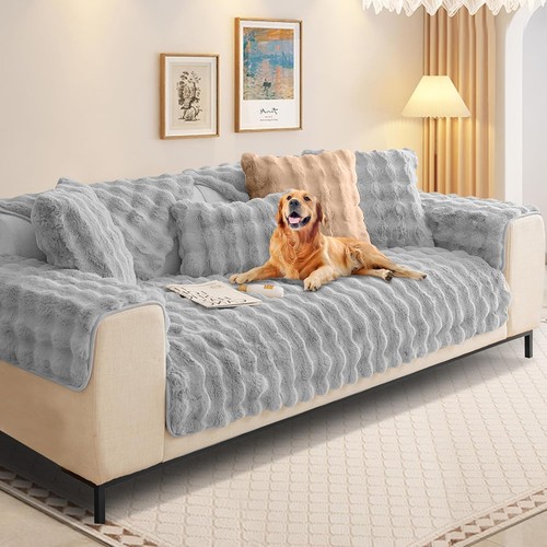 Soft fluffy fur sofa covers - soft,