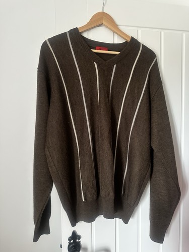 Vintage gabicci brown neck - vintage, v-neck