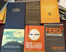 Lot of 6 Personal Growth Books