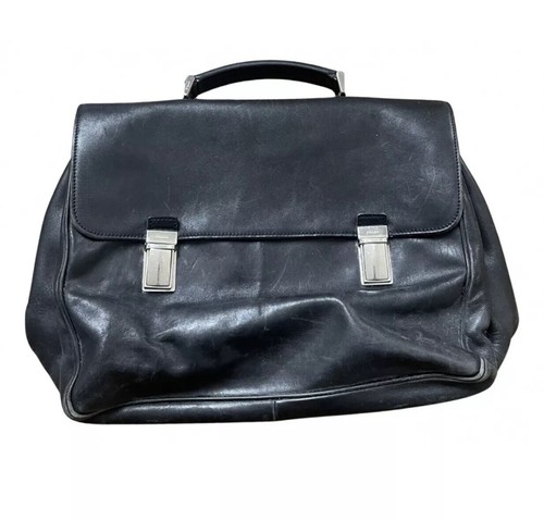Prada leather briefcase - prada,