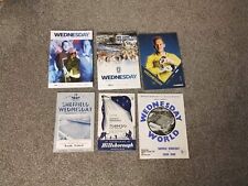 Job Lot Bundle 100  Random home Sheffield Wednesday Programmes