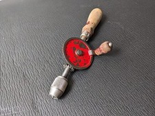 Manual Hand Drill | Wood Metal | Retro Vintage Collectable Tool