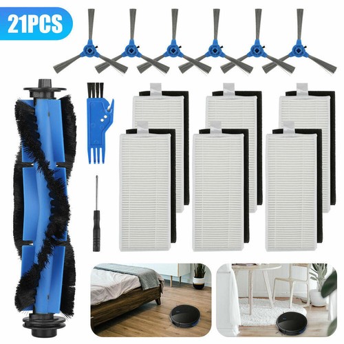 21pcs replacement side brushes - 21pcs,