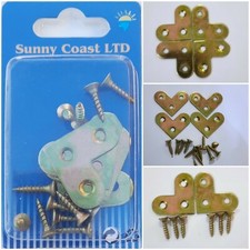 Flat L Corner Braces Brackets