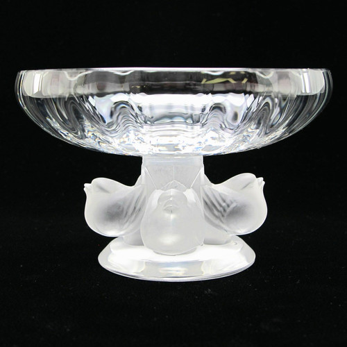 Lalique crystal round nogent - crystal,