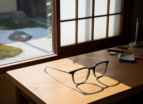 Masunaga eyeglasses shiny - eyeglasses,