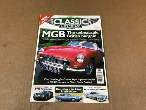 Classic sports car magazine - sports,