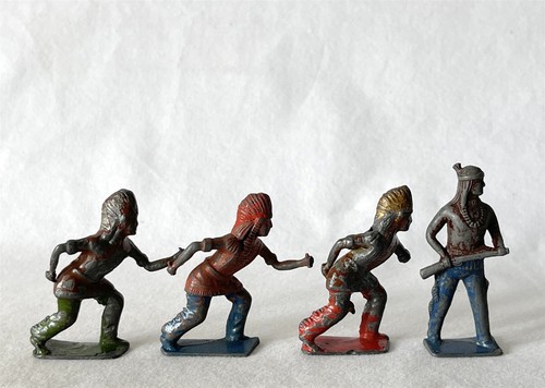 Playworn vintage painted - 4,