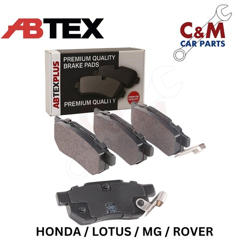 Rear brake pads fits lotus - rear,