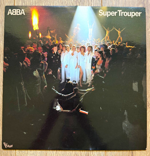 Abba super trouper vinyl - abba, 12"