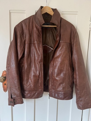 Aviatrix men leather jacket - leather,