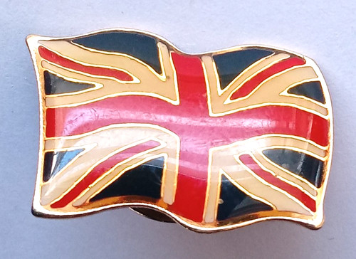 Union jack acrylic domed - union,