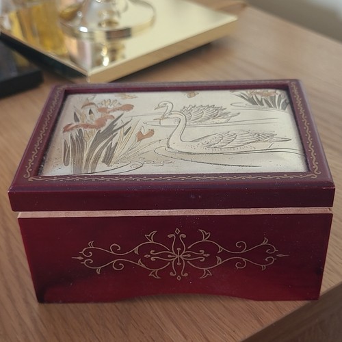 Wooden swan design - wooden,