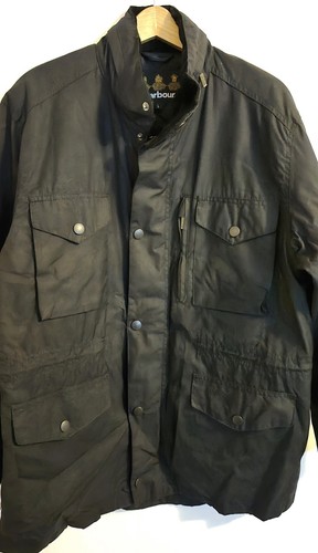 Barbour sapper waxed jacket - jacket, sz