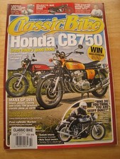 CLASSIC BIKE MAGAZINE OCT 2011