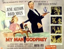 MY MAN GODFREY (1957) David Niven,June Allyson - Public Domain DVD NO CASE