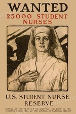 1917 "Wanted 25000 Nurses"