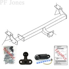 Tow-Trust Towbar for Toyota RAV4 (XA10) 1994-2000 - Flange Tow Bar