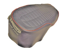 TRIUMPH T140 SEAT COVER SILVER