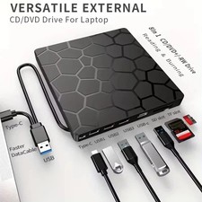 Slim External USB 3.0 DVD CD