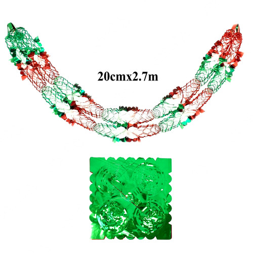 Christmas garlands foil