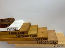 9"/22.5cm Rustic Solid Wood