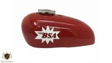Fit For BSA A65 Spitfire Hornet 2Gallon Red Painted Steel Petrol Tank + Cap