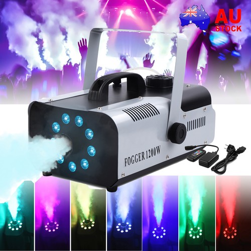 1200w 9led rgb fog machine - 1200w,