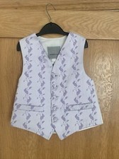 Boys  Age 9-10 Years Lilac Waistcoats for Special Occasions