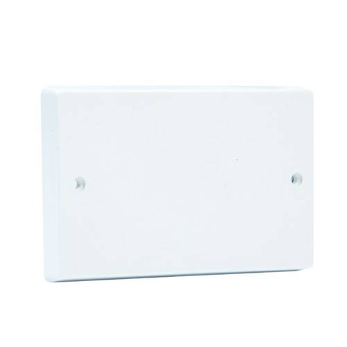 Gang blanking plate white - 2,
