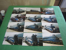 Set of 22 Mallard / Sir Nigel Gresley Steam Train Photographs