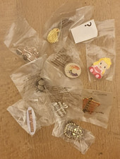 Collection of 10 pin badges