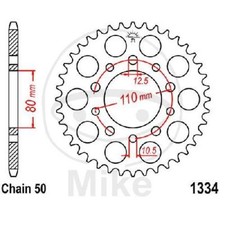 JT rear sprocket 47Z pitch 530