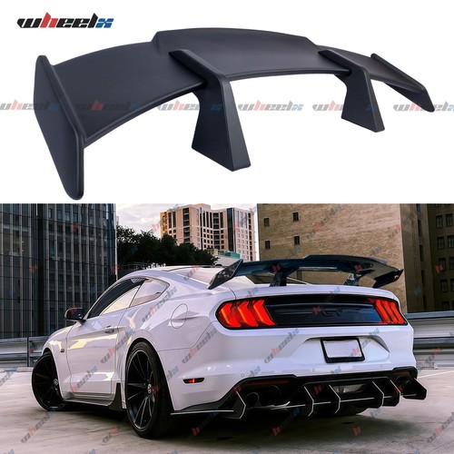 Matte black rear trunk - matte,