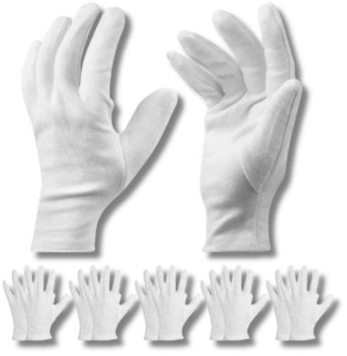 Pairs white cotton gloves - pairs,