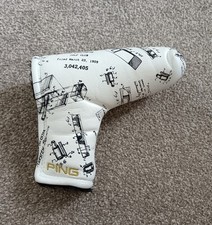 Ping 1A Patent Putter Cover - Limited Edition Karsten Solheim Headcover - Rare!