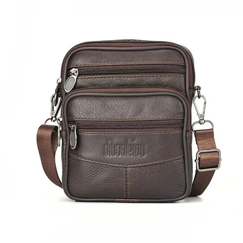 Leather shoulder bag messenger - shoulder,