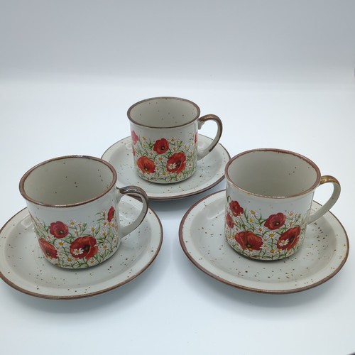 Vintage retro poppy - vintage,