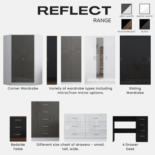 Reflect gloss bedroom - reflect,