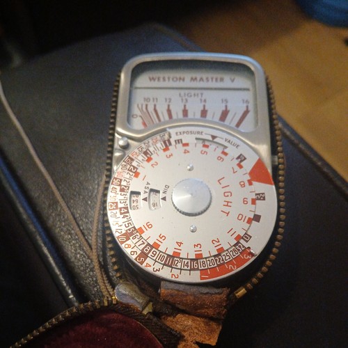 Weston master exposure meter - weston,