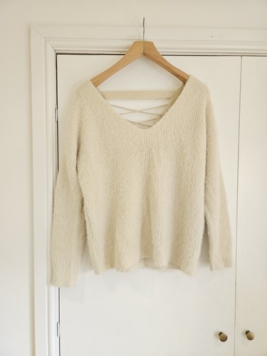 Size white cream fluffy - size,