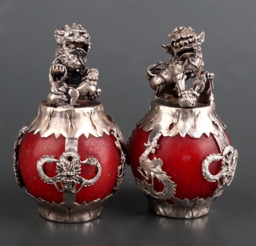 Pair chinese old tibet - a,
