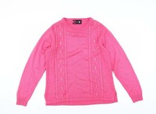 Sarah Dunnway Womens Pink