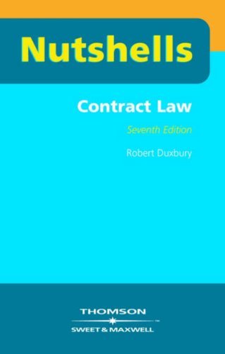 Contract law - contract, (nutshells)