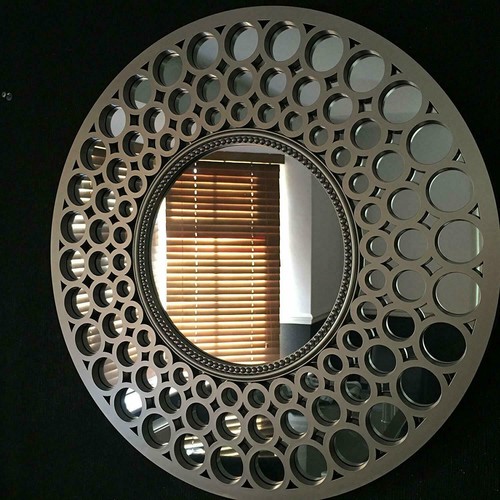 Moroccan large silver round - silver,